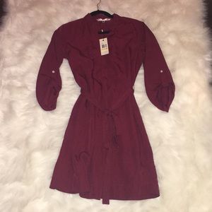 SOLD Burgundy dress size S